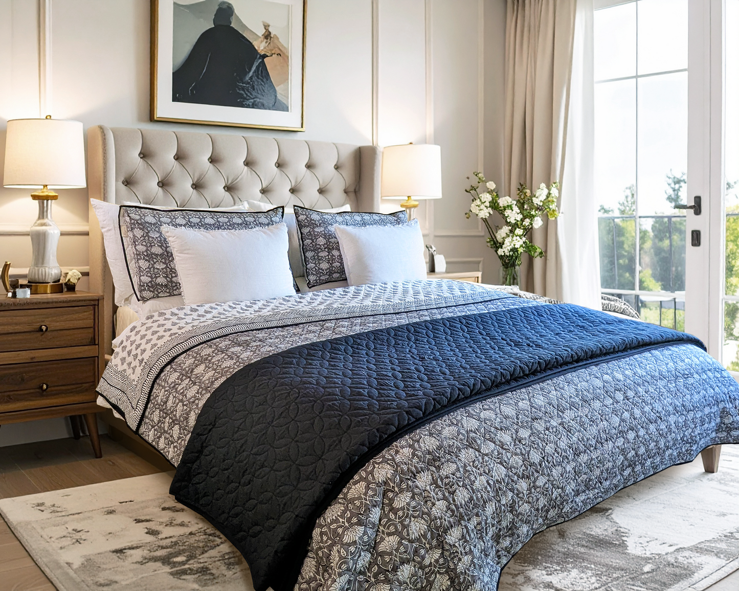 Twilight Fern Coverlet