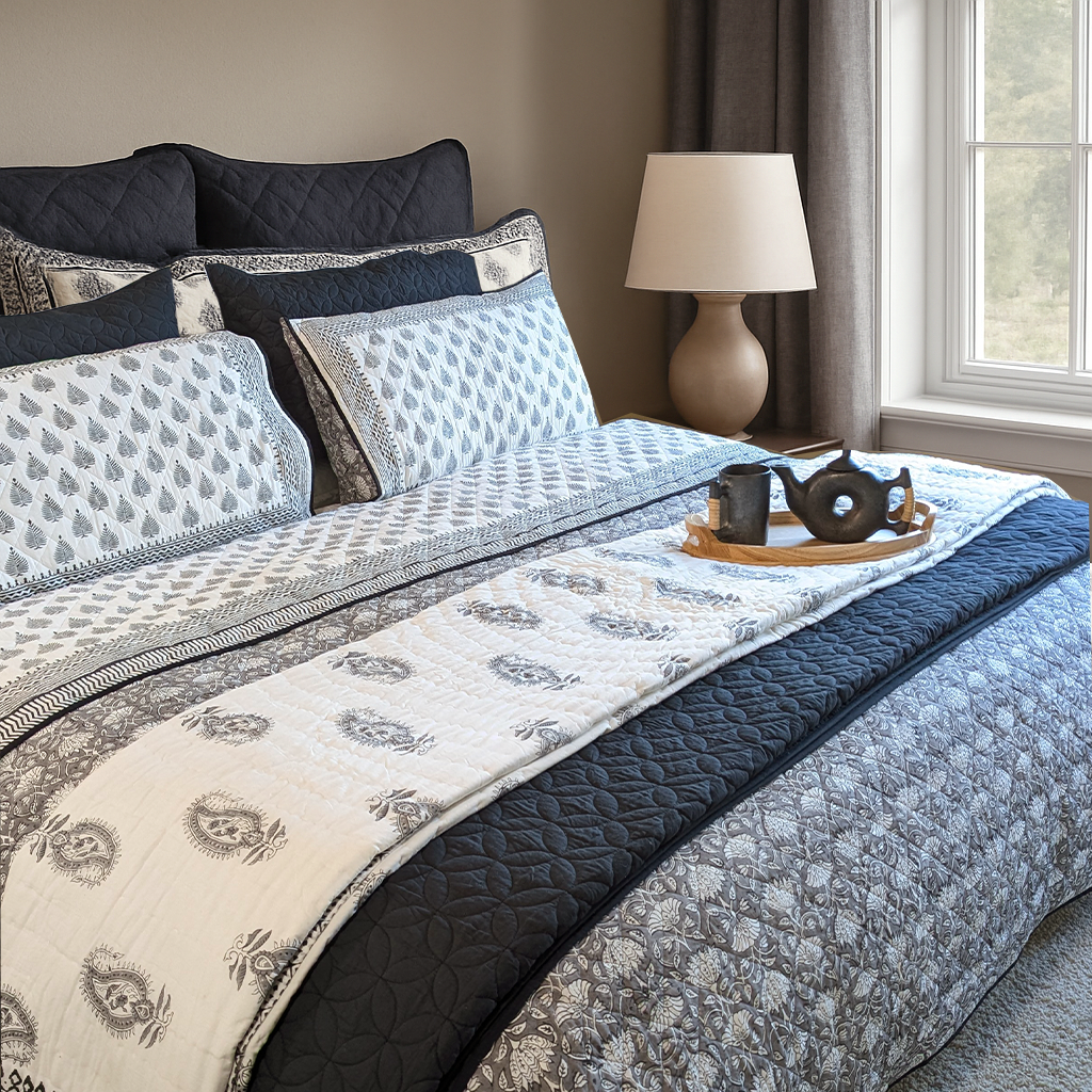 Twilight Fern Coverlet