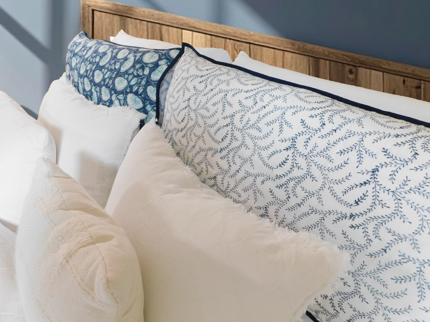 Blue Lotus Coverlet