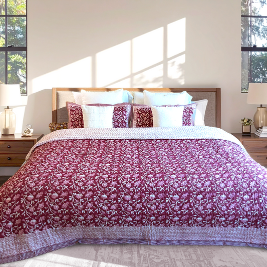 Rosé Harvest Quilt