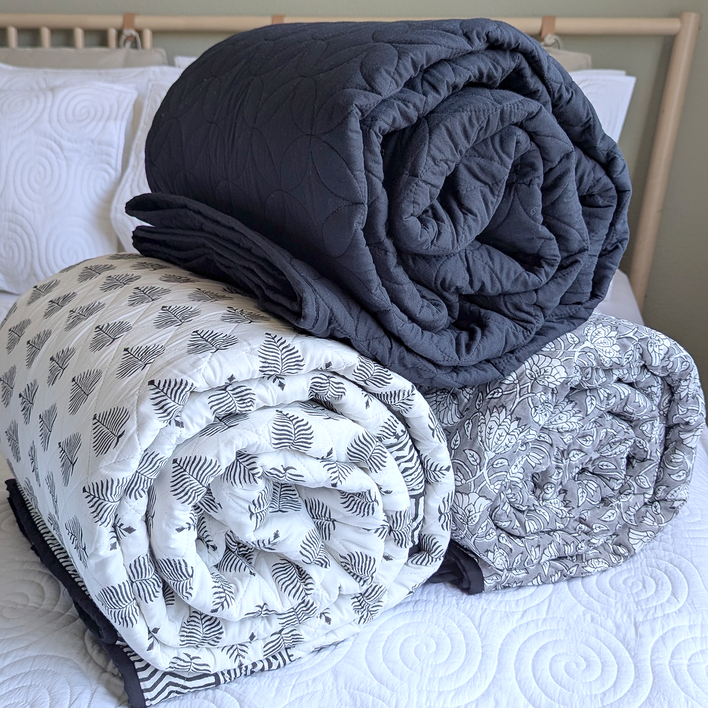 Twilight Fern Coverlet