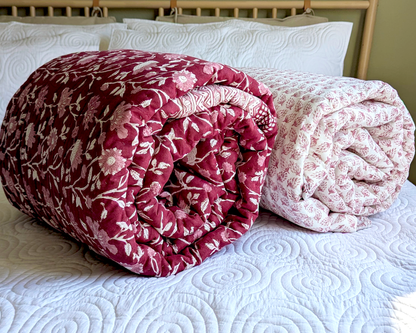 Rosé Harvest Quilt