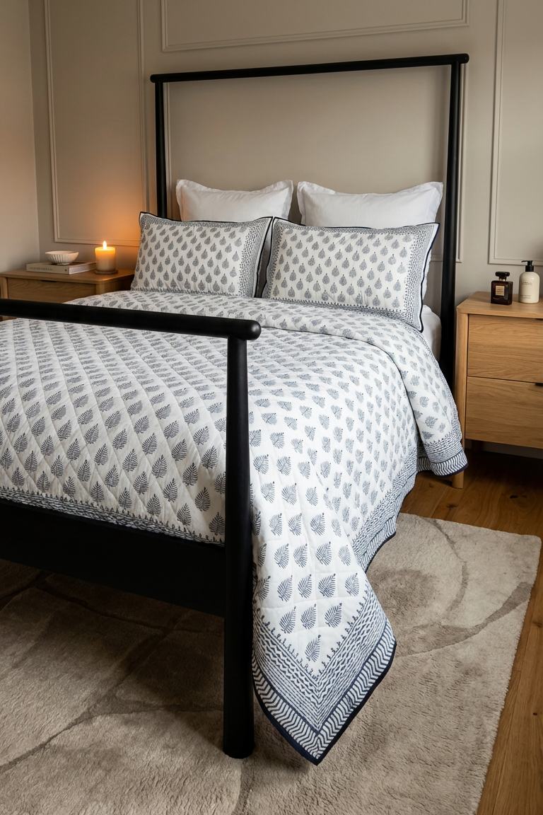 Twilight Fern Coverlet