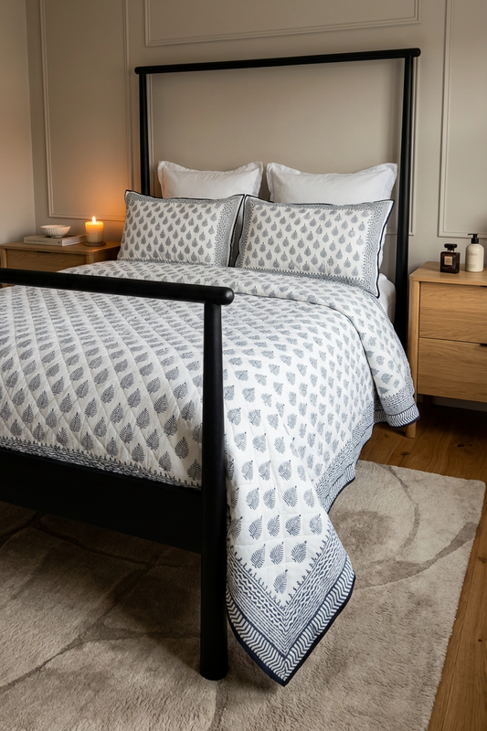 Twilight Fern Coverlet