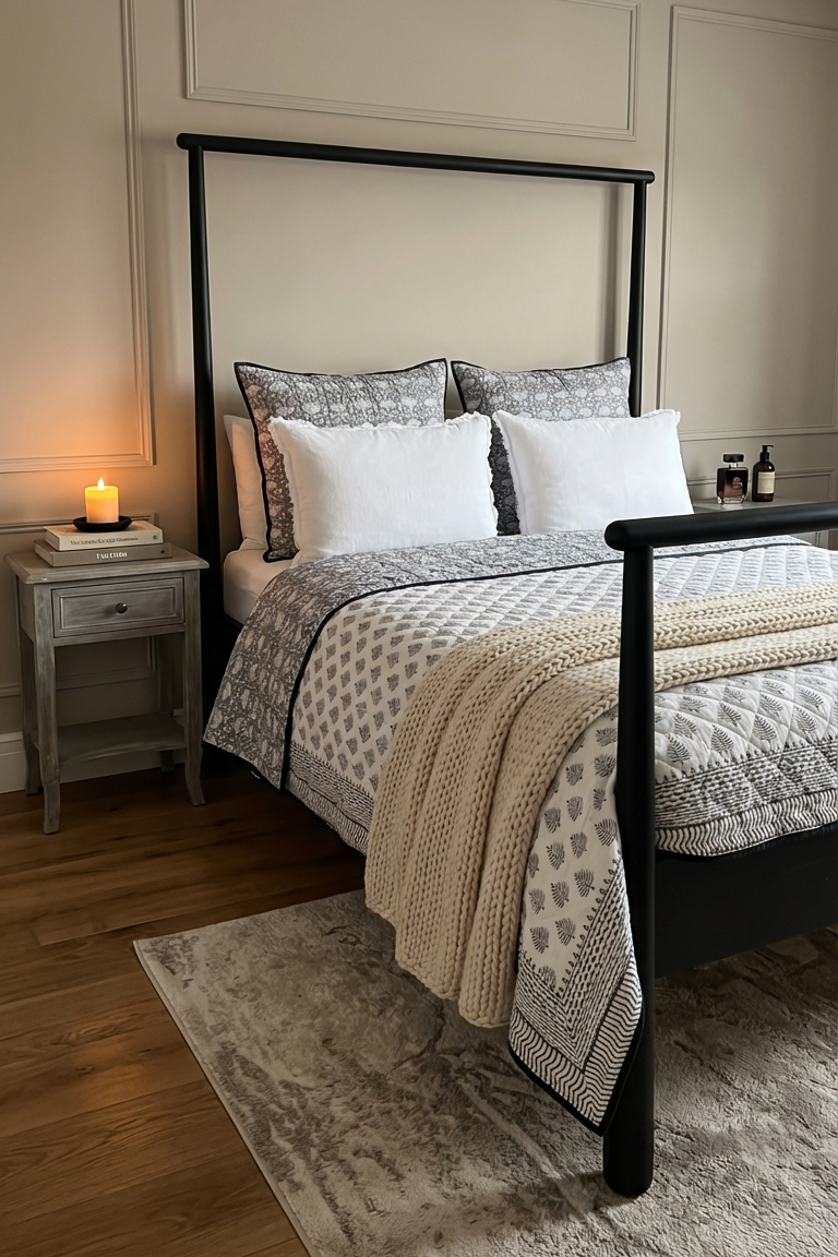 Twilight Fern Coverlet